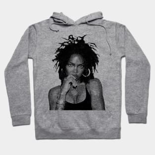 Lauryn Hill Pencil Art Hoodie